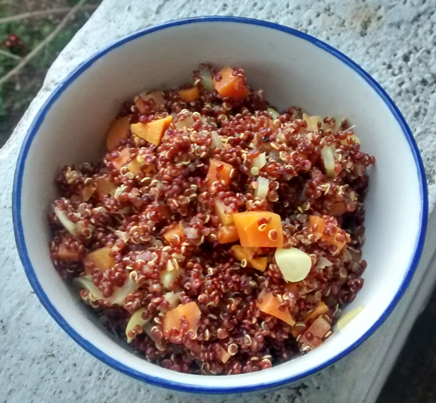 Simple healing quinoa